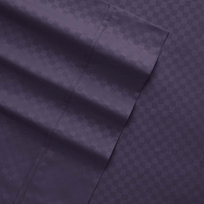4-Piece: Checkered Embossed Sheet Set DailySale