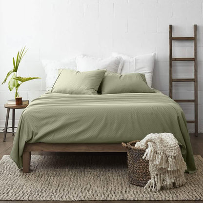 4-Piece: Checkered Embossed Sheet Set DailySale