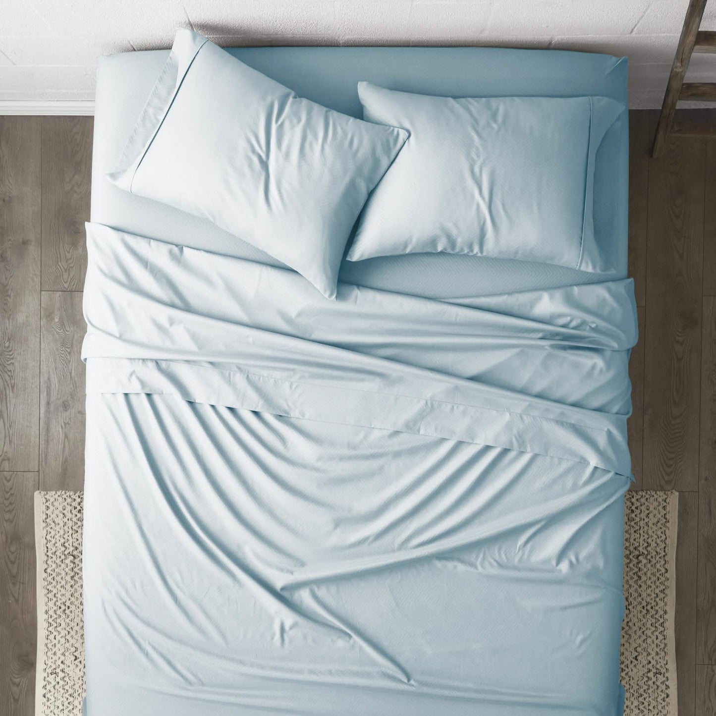 4-Piece: Chevron Embossed Sheet Set DailySale