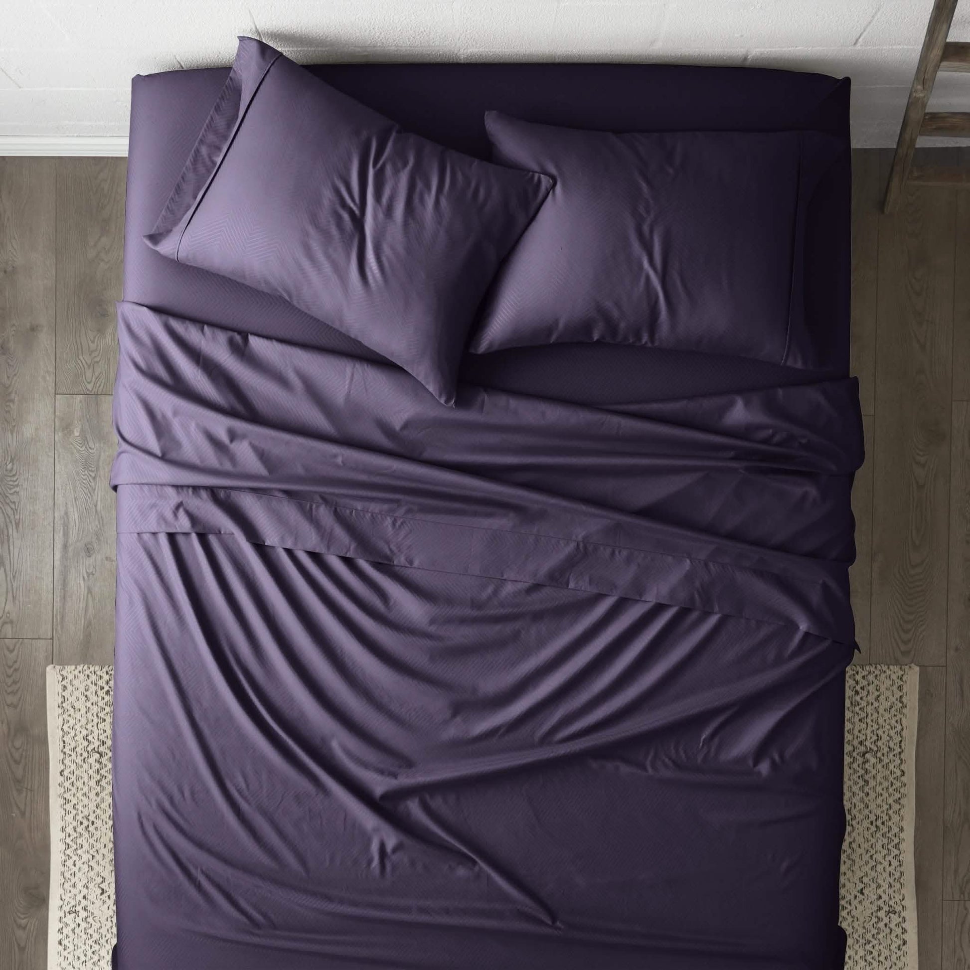 4-Piece: Chevron Embossed Sheet Set DailySale