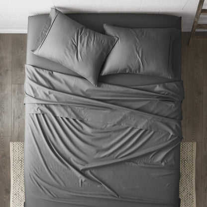 4-Piece: Chevron Embossed Sheet Set DailySale