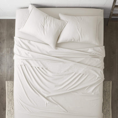 4-Piece: Chevron Embossed Sheet Set DailySale
