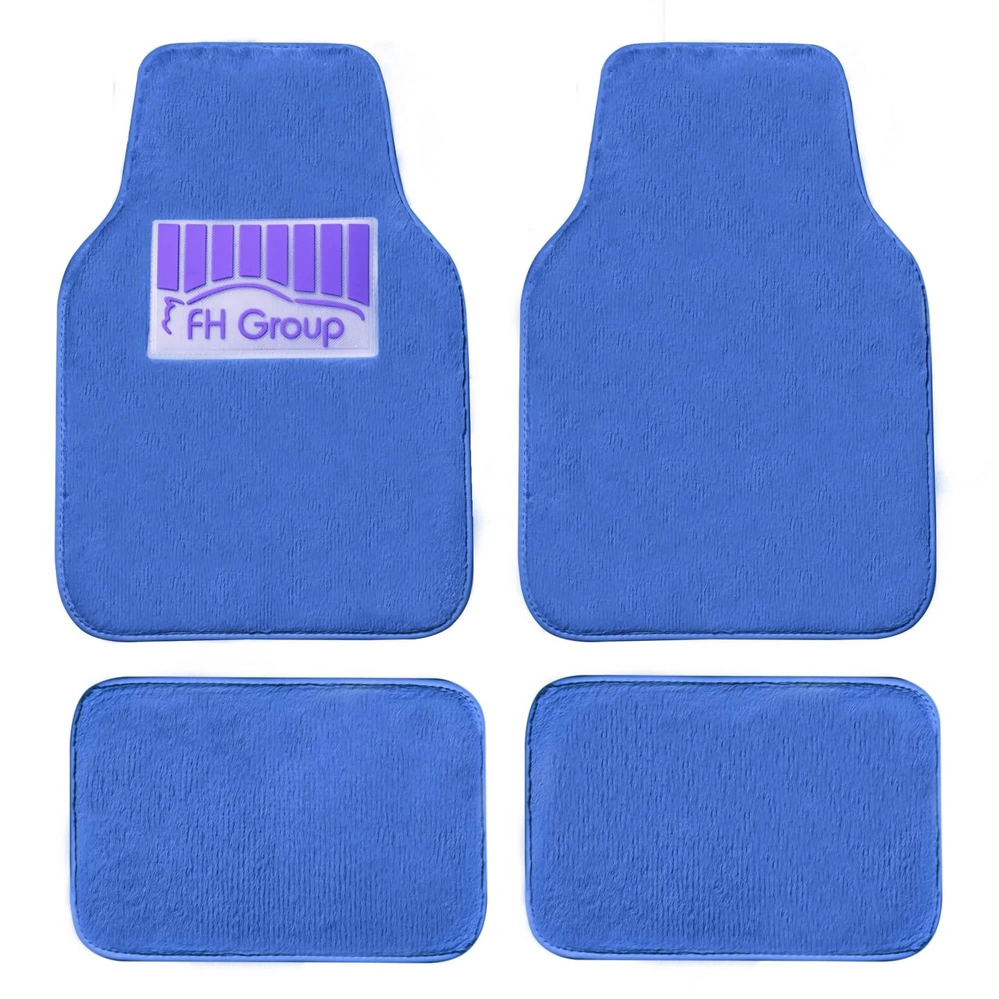 4-Piece: Doe16 Faux Rabbit Fur Non-Slip Floor Mat Set DailySale