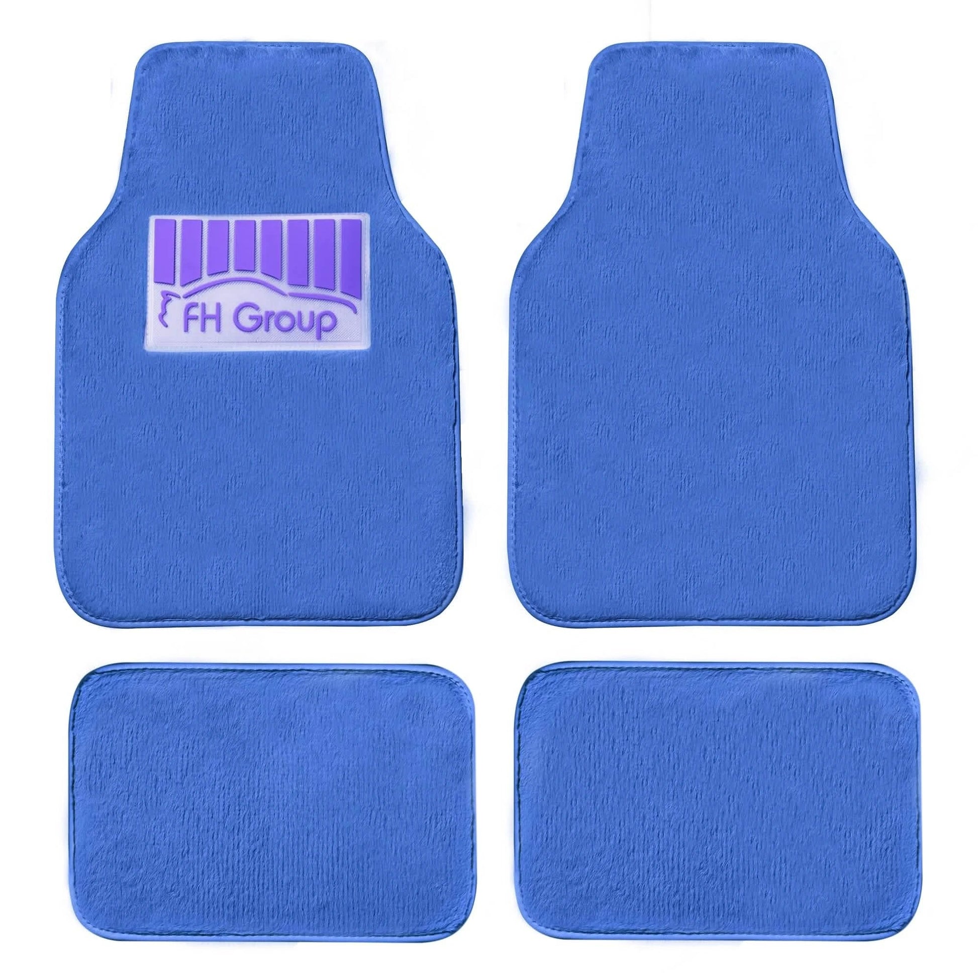 4-Piece: Doe16 Faux Rabbit Fur Non-Slip Floor Mat Set DailySale