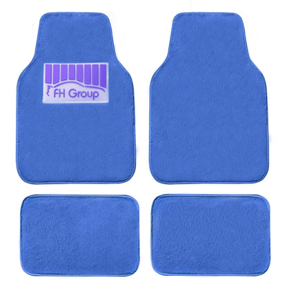 4-Piece: Doe16 Faux Rabbit Fur Non-Slip Floor Mat Set DailySale