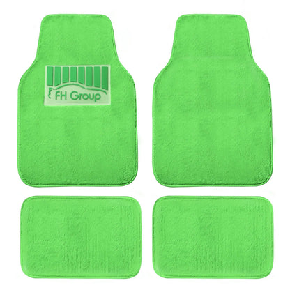 4-Piece: Doe16 Faux Rabbit Fur Non-Slip Floor Mat Set DailySale