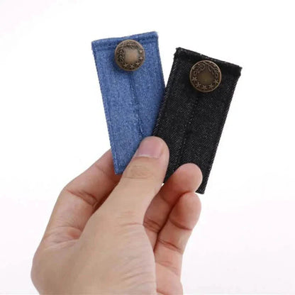 4-Piece: Jeans Elastic Waistband Button Extender Belt DailySale