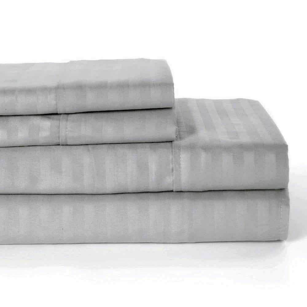 4-Piece: Lux Decor Collection Stripe Sheet Set DailySale