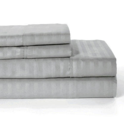 4-Piece: Lux Decor Collection Stripe Sheet Set DailySale