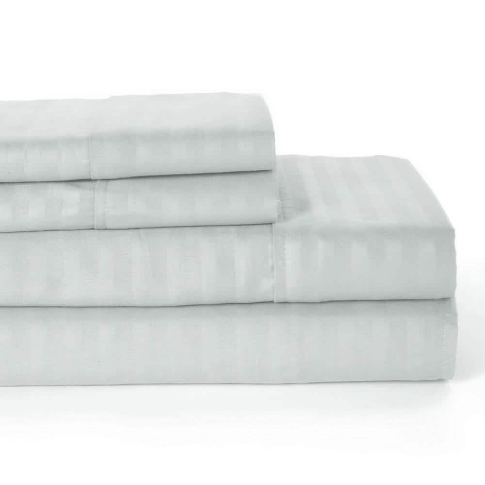 4-Piece: Lux Decor Collection Stripe Sheet Set DailySale
