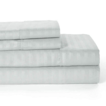 4-Piece: Lux Decor Collection Stripe Sheet Set DailySale
