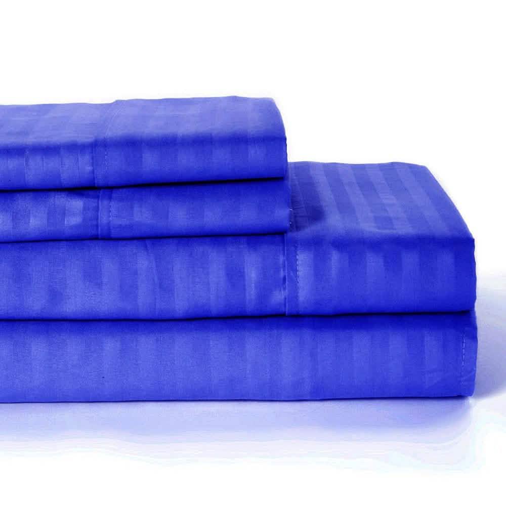 4-Piece: Lux Decor Collection Stripe Sheet Set DailySale