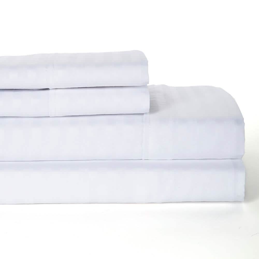 4-Piece: Lux Decor Collection Stripe Sheet Set DailySale