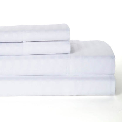 4-Piece: Lux Decor Collection Stripe Sheet Set DailySale