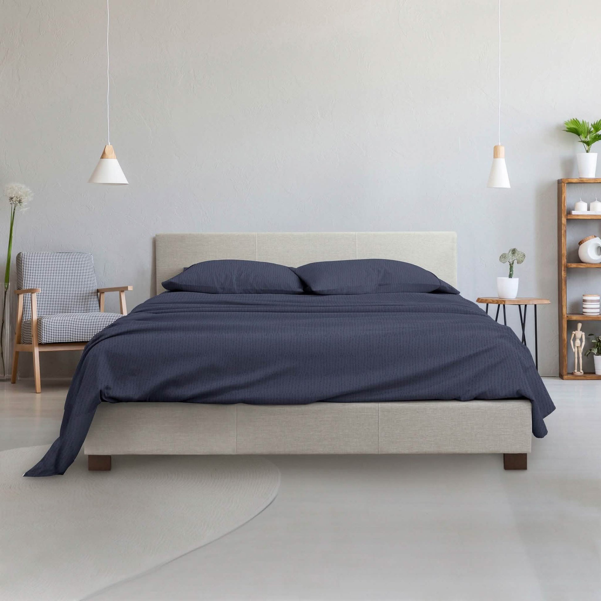 4-Piece: Made Supply Co. Patterned Sheet Set - Assorted Styles DailySale