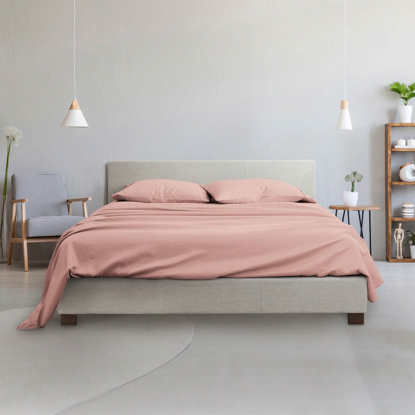 4-Piece: Made Supply Co. Patterned Sheet Set - Assorted Styles DailySale