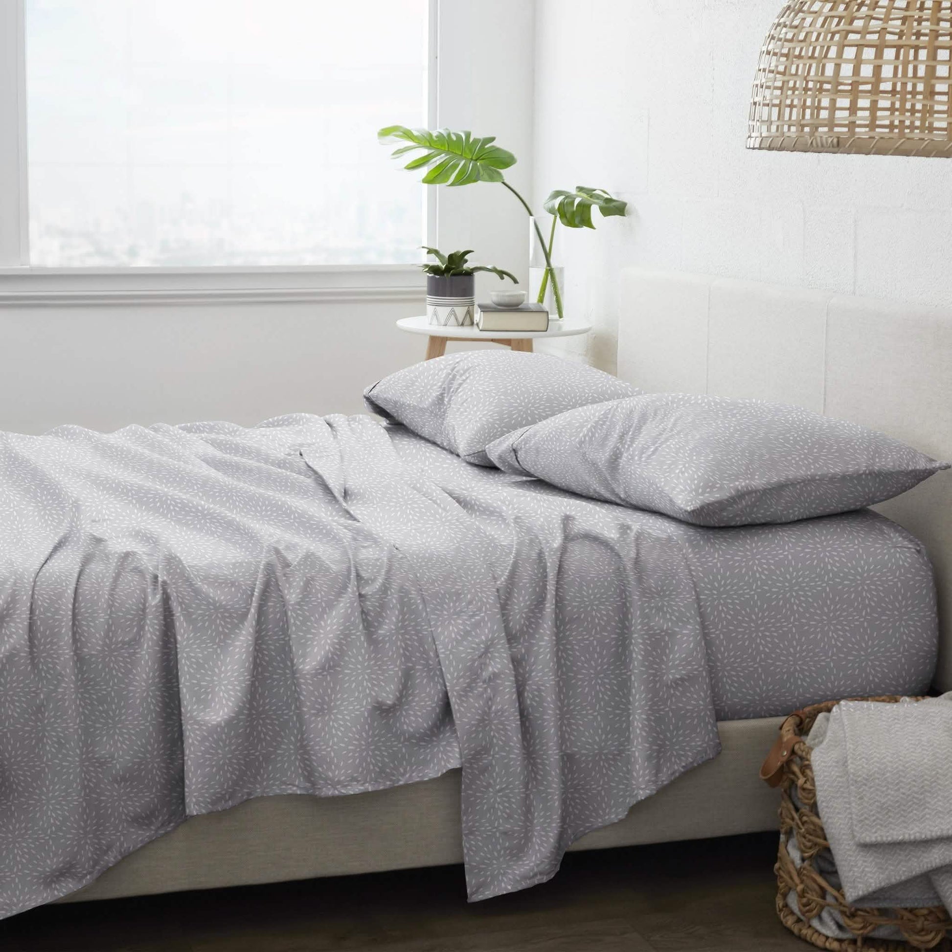 4-Piece: Made Supply Co. Patterned Sheet Set - Assorted Styles DailySale