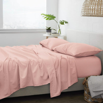 4-Piece: Made Supply Co. Patterned Sheet Set - Assorted Styles DailySale