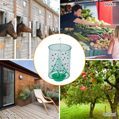 4-Piece: Ranch Fly Trap with Bait Set DailySale