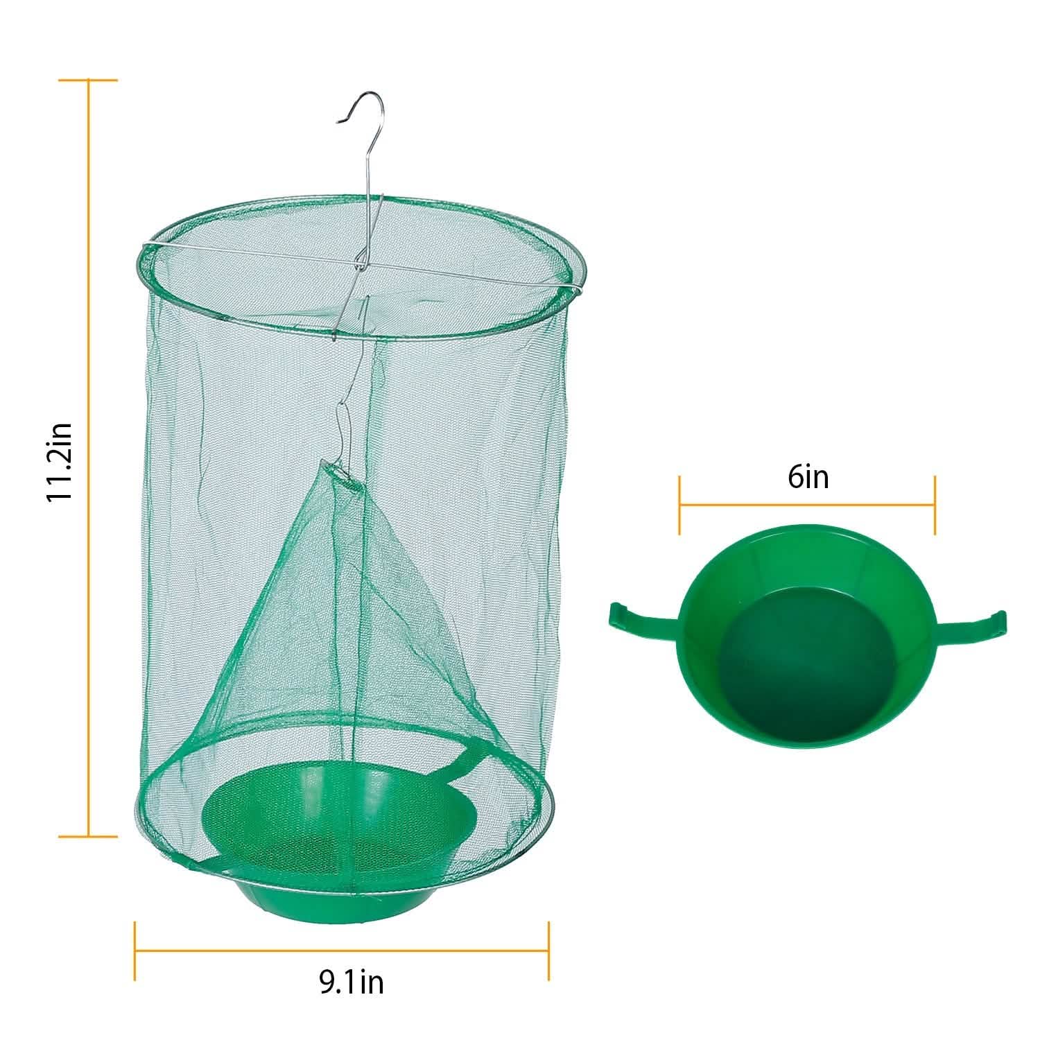 4-Piece: Ranch Fly Trap with Bait Set DailySale