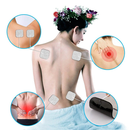 4-Piece: Reusable Self-Adhesive Replacement Electrode Pads DailySale