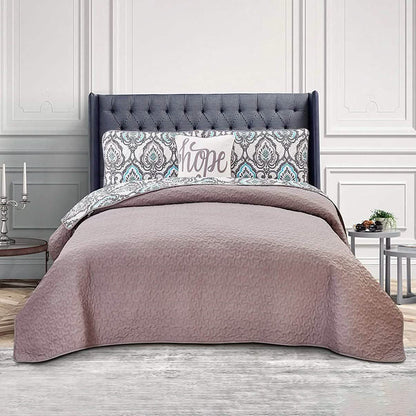 4-Piece: Reversible Quilt Set - Assorted Styles DailySale
