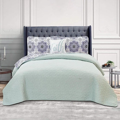 4-Piece: Reversible Quilt Set - Assorted Styles DailySale