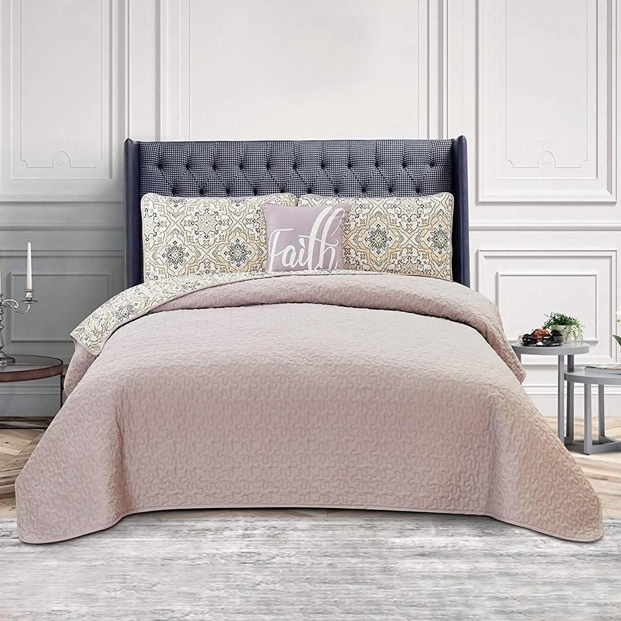 4-Piece: Reversible Quilt Set - Assorted Styles DailySale