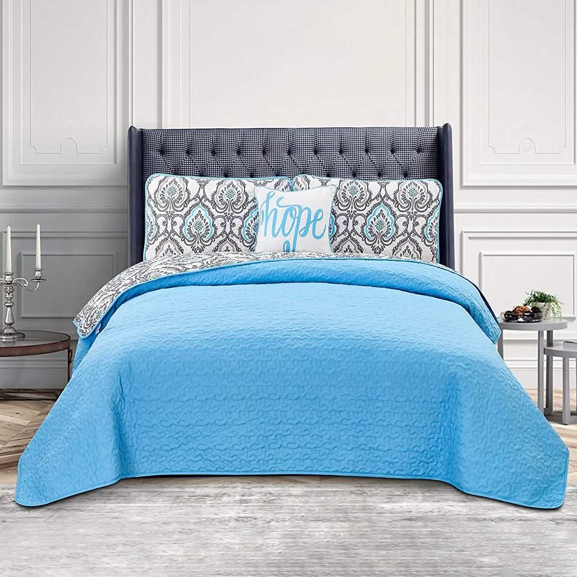 4-Piece: Reversible Quilt Set - Assorted Styles DailySale