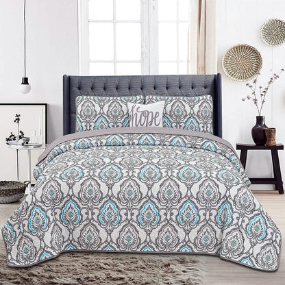 4-Piece: Reversible Quilt Set - Assorted Styles DailySale