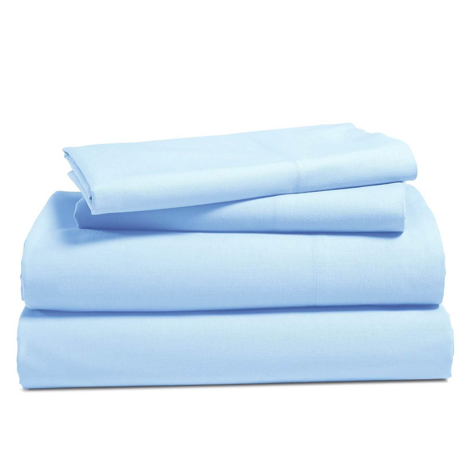 4-Piece Set: 100% Cotton Super Soft Solid Sheet DailySale