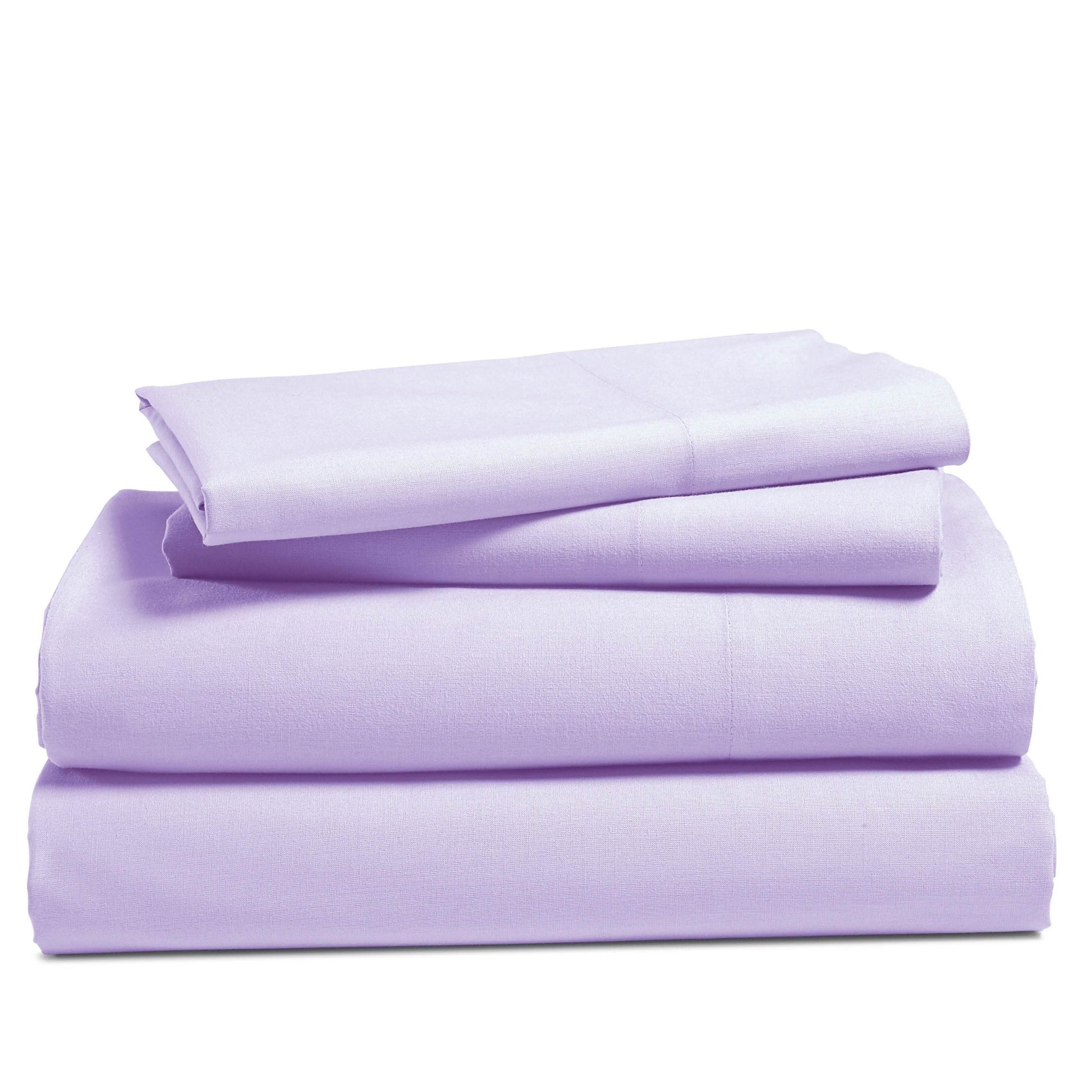 4-Piece Set: 100% Cotton Super Soft Solid Sheet DailySale