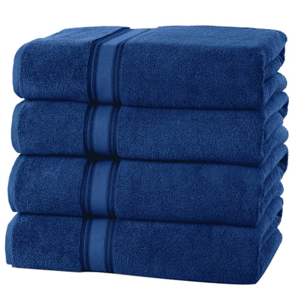 4-Piece Set: 550 GSM Zero Twist Cotton Bath Towels DailySale