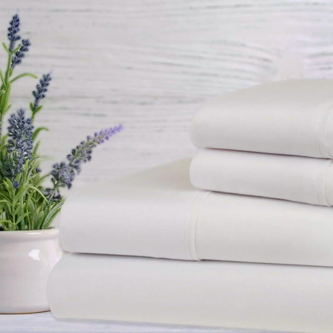4-Piece Set: Bamboo Lavender Infused Scented Sheet Set DailySale