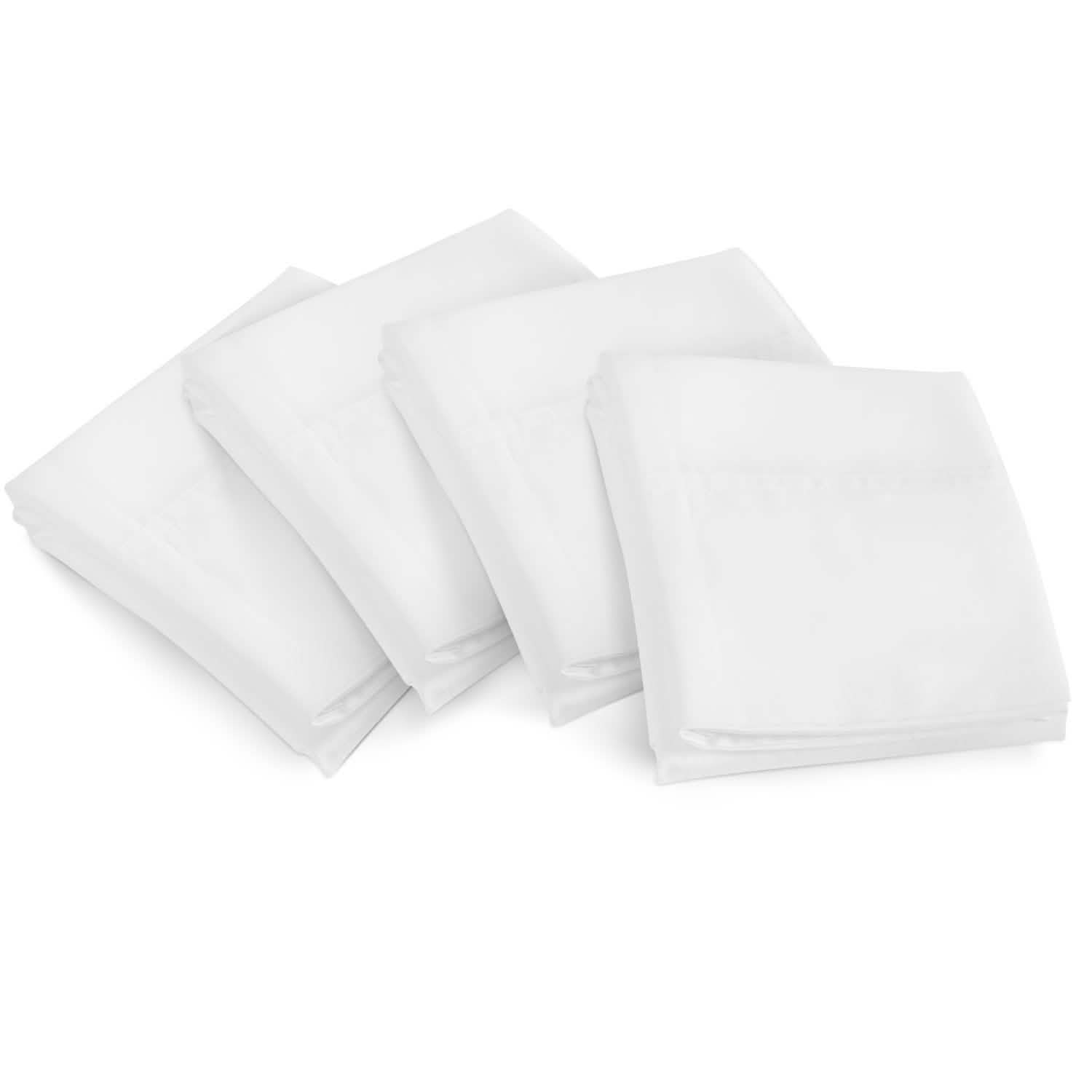 4-Piece Set: Bamboo Premium Ultra Soft Pillow Case - Assorted Sizes DailySale