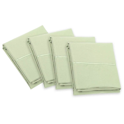 4-Piece Set: Bamboo Premium Ultra Soft Pillow Case - Assorted Sizes DailySale