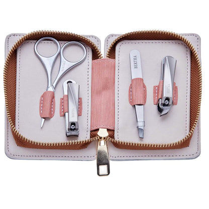 4-Piece Set: Bertha Avery Surgical Steel Groom Kit DailySale