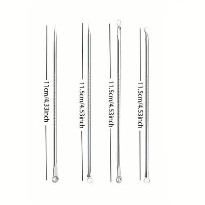 4-Piece Set: Blackhead Remover Tool for Blackheads, Acne and Dark Spots DailySale
