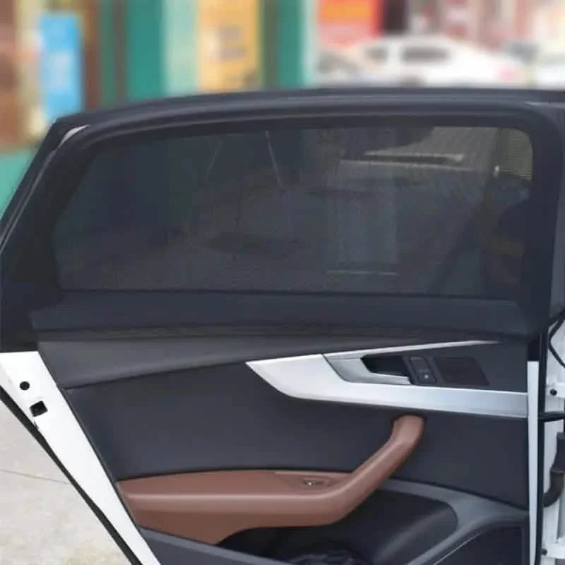 4-Piece Set: Car Window Shades For Front And Back Window DailySale