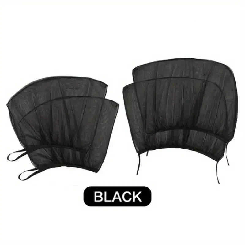 4-Piece Set: Car Window Shades For Front And Back Window DailySale