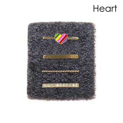 4-Piece Set: Decorative Apple Band Charms DailySale