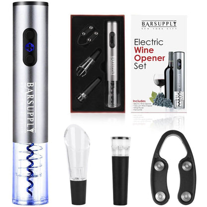4-Piece Set: Electric Wine Bottle Opener DailySale