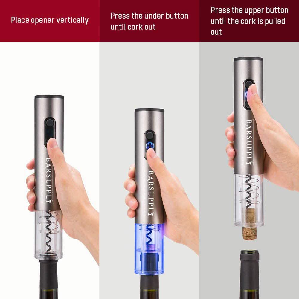 4-Piece Set: Electric Wine Bottle Opener DailySale