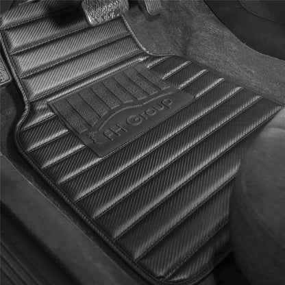 4-Piece Set: Heavy Duty Non-Slip Faux Leather Floor Mats DailySale