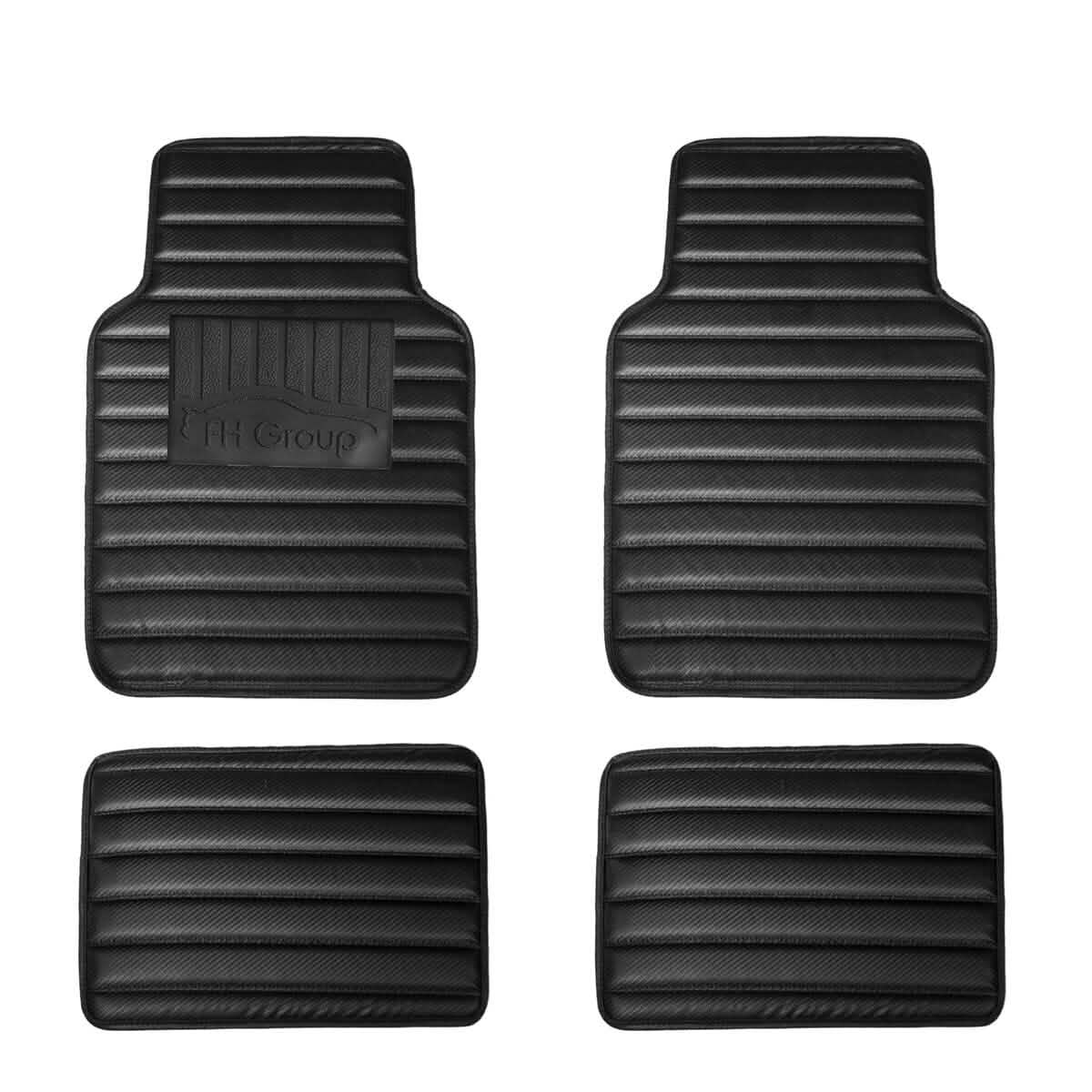 4-Piece Set: Heavy Duty Non-Slip Faux Leather Floor Mats DailySale