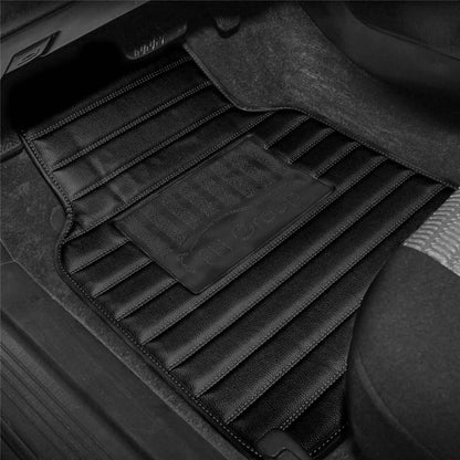 4-Piece Set: Heavy Duty Non-Slip Faux Leather Floor Mats DailySale