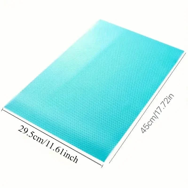 4-Piece Set: High-Quality Refrigerator Liners - Customizable Cabinet Mats DailySale