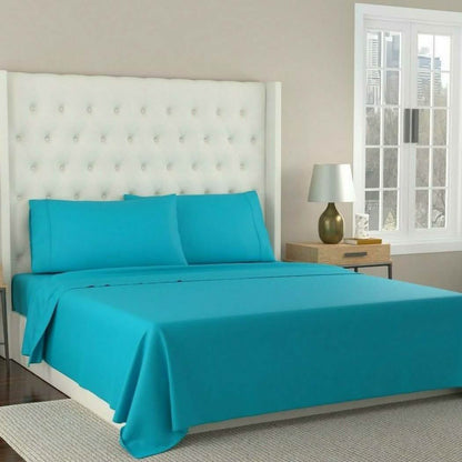4-Piece Set: Kathy Ireland 300 Thread Count 100% Organic Cotton Percale DailySale