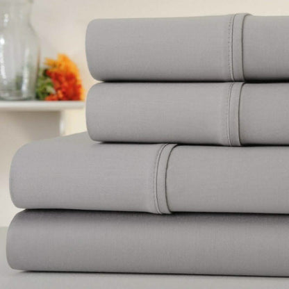 4-Piece Set: Kathy Ireland 300 Thread Count 100% Organic Cotton Percale DailySale