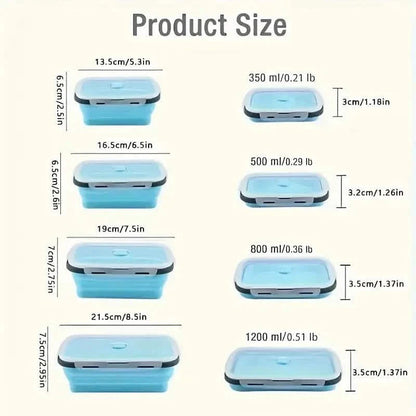 4-Piece Set: Plastic Food Storage Containers With Lids DailySale
